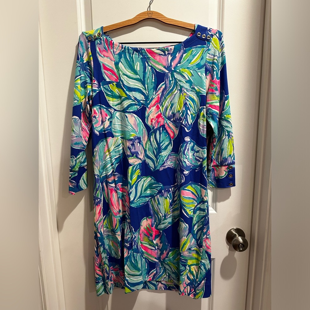 Lilly Pulitzer casa del sol Sophie dress Sz L EXCELLENT Condition